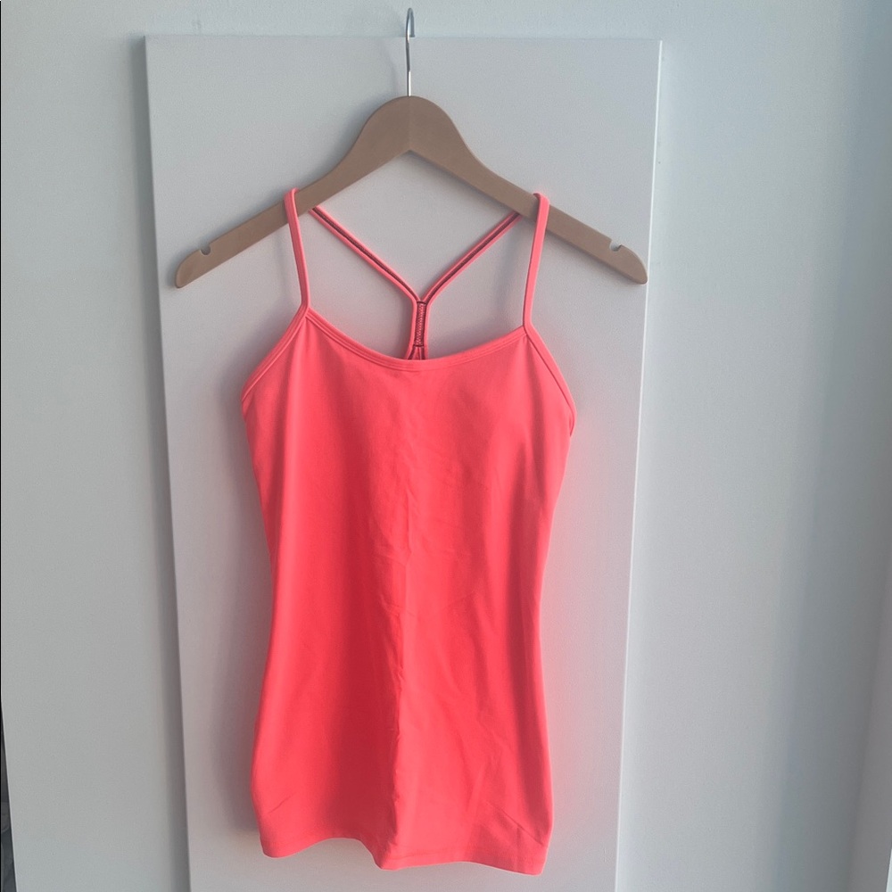 Lululemon Athletica Bright Coral Tank Top